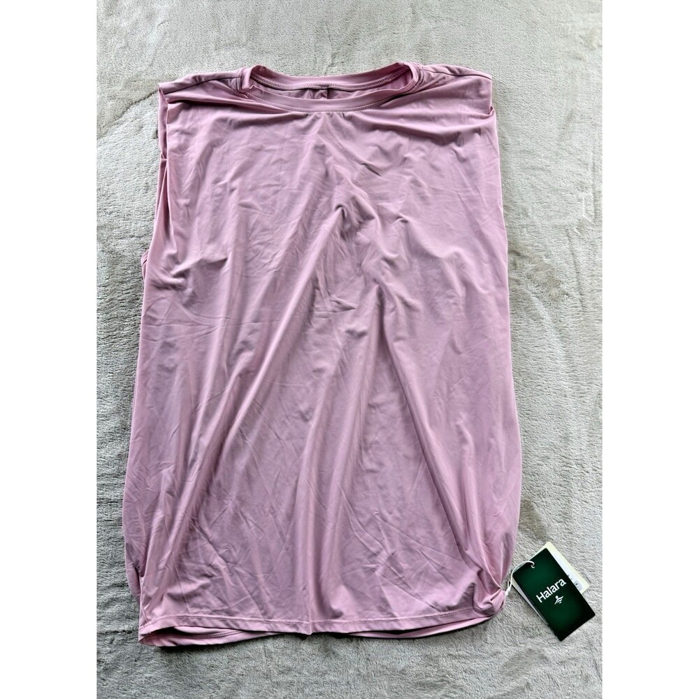 NWT Pink Halara Sleeveless Tank Size Large 02783554